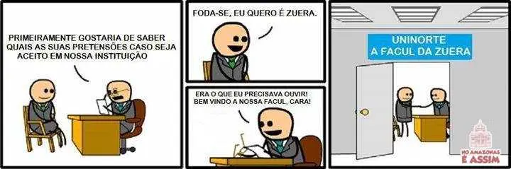A facul da zueira