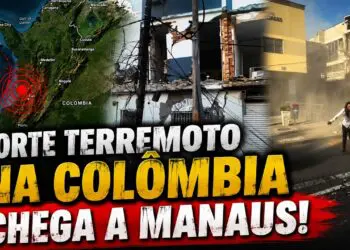 forte terremoto na colômbia faz prédios balançarem em manaus