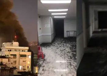 Confirmadas 11 mortes no incêndio de grandes proporções que atingiu o Hospital Badim, no RJ