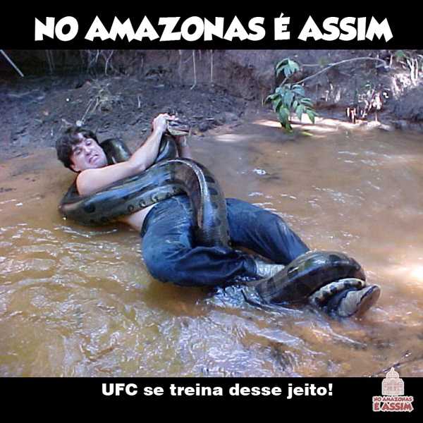 No Amazonas é Assim - UFC se treina desse jeito!