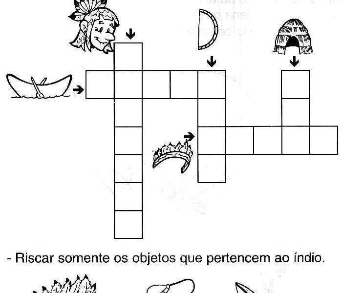 Atividades infantis para o Dia do Índio