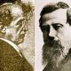 Carvalho Franco (a esquerda) nasceu em Campinas, em 1858/59 e faleceu em Manaus em 1927, onde se estabeleceu. Está enterrado no cemitério de São João Batista. __ Amilcare Ponchielli (a direita) nasceu em 31 de Agosto de 1834 e faleceu em 17 de Janeiro de 1886. Foi um compositor italiano de óperas.