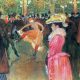 Artista : Henri de Toulouse-Lautrec (1864–1901) Título: At the Moulin Rouge, The Dance Data : 1890