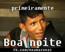 primeiramente boa noite