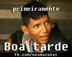 primeiramente boa tarde