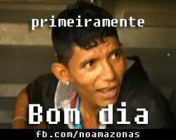 primeiramente bom dia