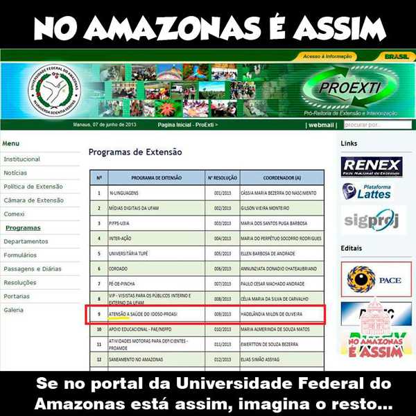 Placas Disgramadas no Amazonas