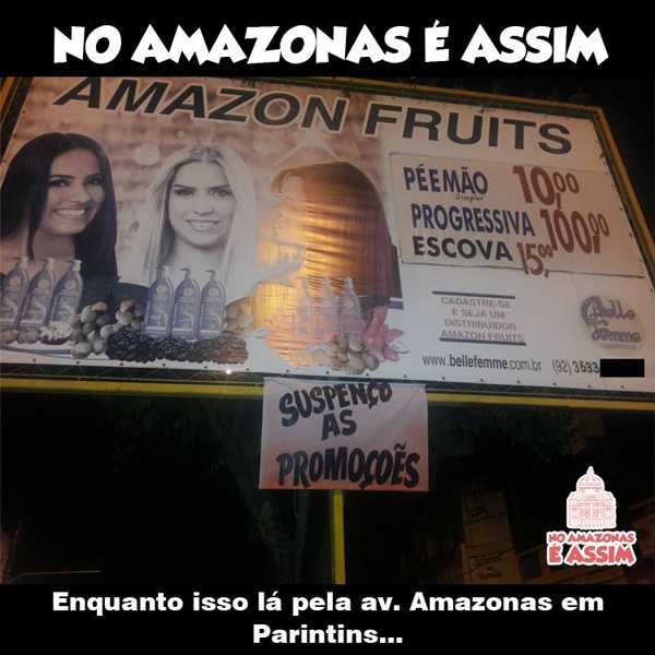Placas Disgramadas no Amazonas