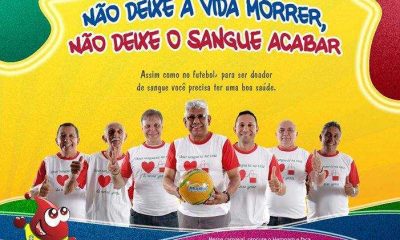 Campanha do HEMOAM Homenageia o Futebol Amazonense
