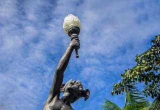 Estátua de Hermes em Manaus. Foto : Francisco Jota