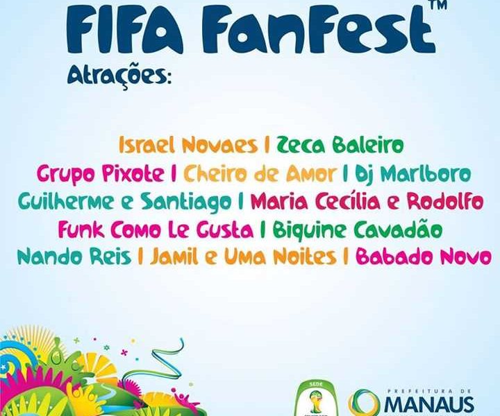 Prefeitura confirma atrações para a FIFA Fan Fest