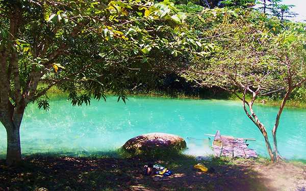 A Lagoa Azul em Presidente Figueiredo
