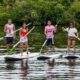 Pôr do sol de Stand Up Paddle com a galera do No Amazonas é Assim / Foto : Jaime, do Amazon Stand Up Paddle