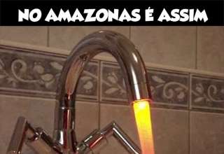 No Amazonas é Assim - Água na torneira é desse jeito!