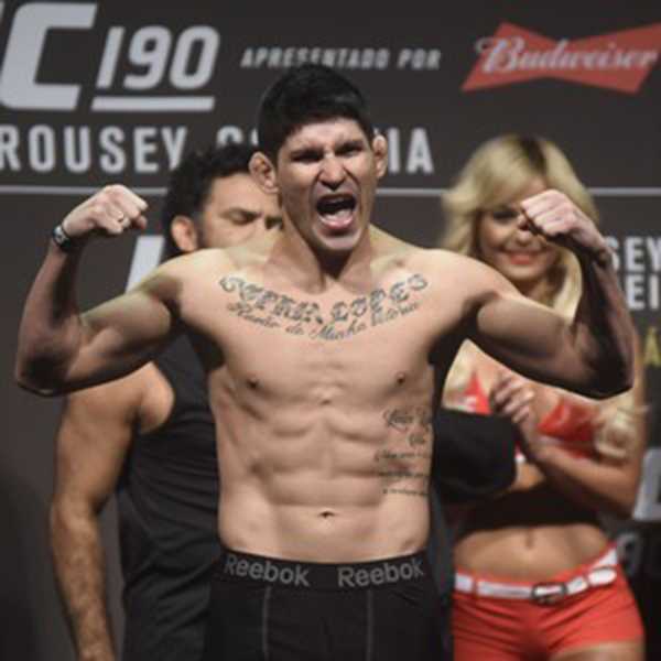 UFC 190 pesagem: Dileno Lopes (Foto: André Durão)