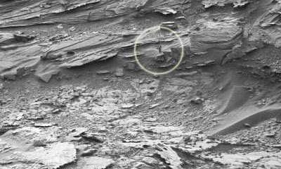 Curiosity capta mais uma imagem da superfície de Marte