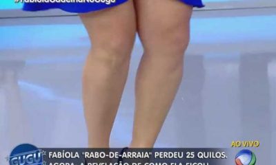 Fabíola Gadelha reaparece 25 quilos mais magra