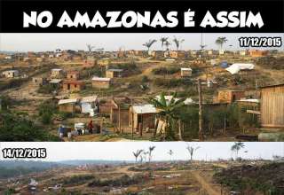 Cidade Das Luzes - Antes e depois. registro : Edmar Barros