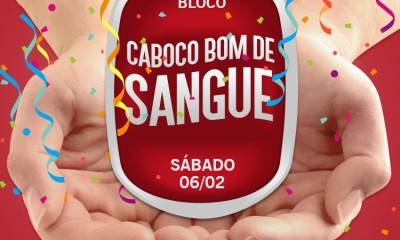 No Amazonas é Assim promove o bloco “Caboco Bom de Sangue” para doação de sangue no Carnaval
