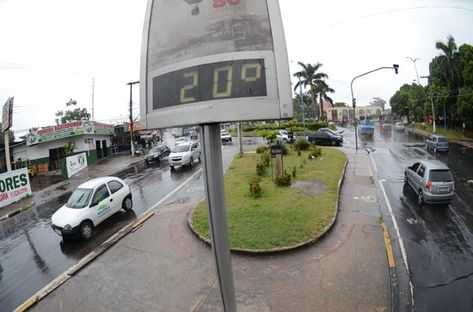 "Friagem" permanece no fim de semana em Manaus, segundo previsão