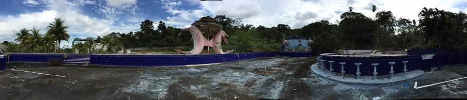 Selva Park em ruínas em Manaus Foto : Markson Jesus