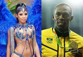 Kasi Bennett, a namorada de Usain Bolt (Foto: Instagram/Reprodução)