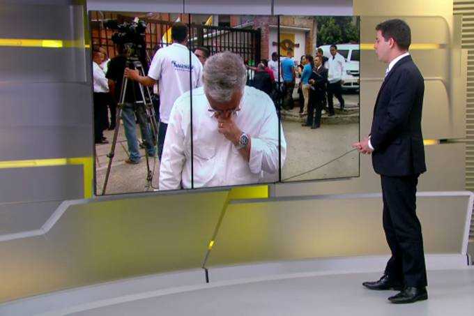 i Peixoto, da TV Globo, se emocionou nesta quinta-feira (1º), durante o "Jornal Hoje"