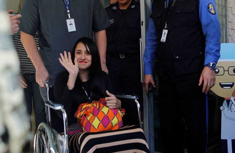 Ximena Suárez Otterburg, uma das únicas cinco sobreviventes do acidente com o avião da Chapecoense / Foto: Reprodução/Twitter