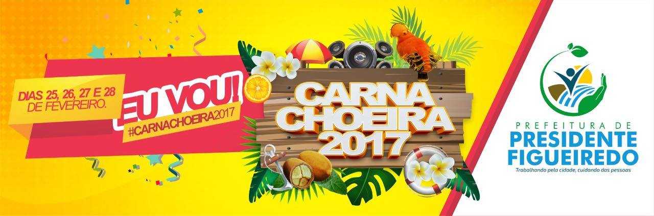 Confira a programação completa do Carnachoeira 2017 Carnaval + Cachoeira em Presidente Figueiredo AM