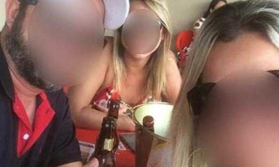 Vídeo: Homem postou foto no Facebook com "as melhores" no bar, esposa viu e o couro comeu