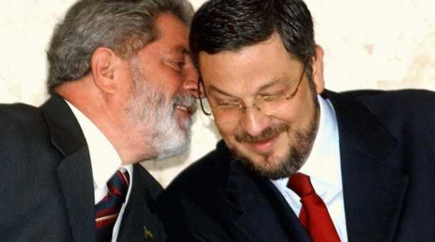Lula e Palocci - imagem de divulgação 