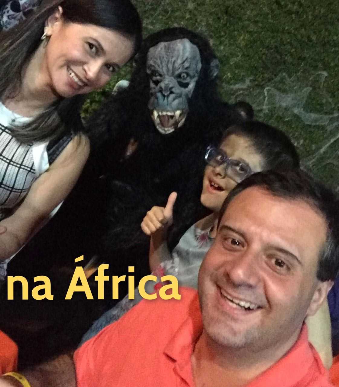 Marcelo Serafim na África / Recebido pelo Whatsapp
