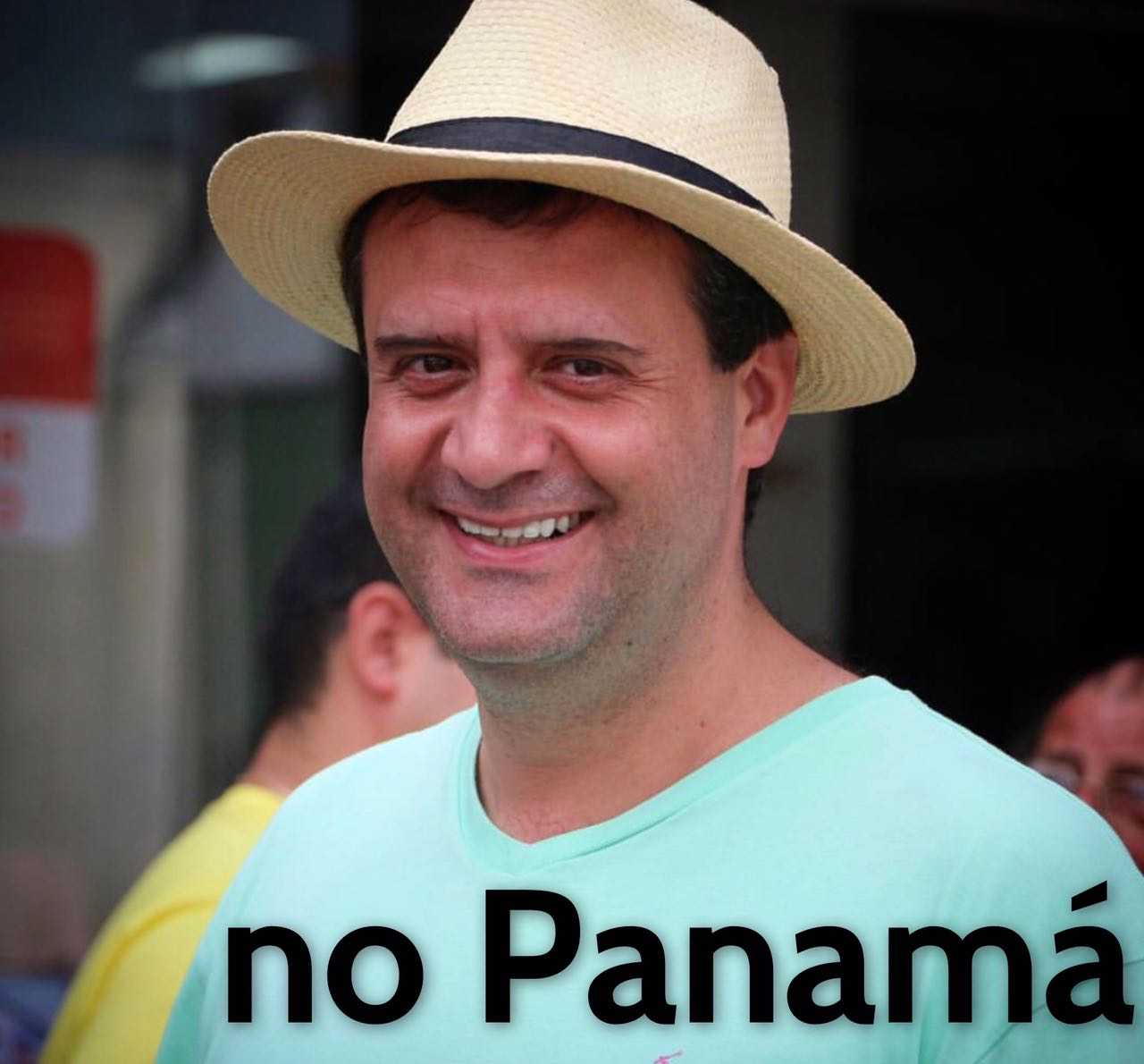 Marcelo Serafim no Panamá / Recebido pelo Whatsapp