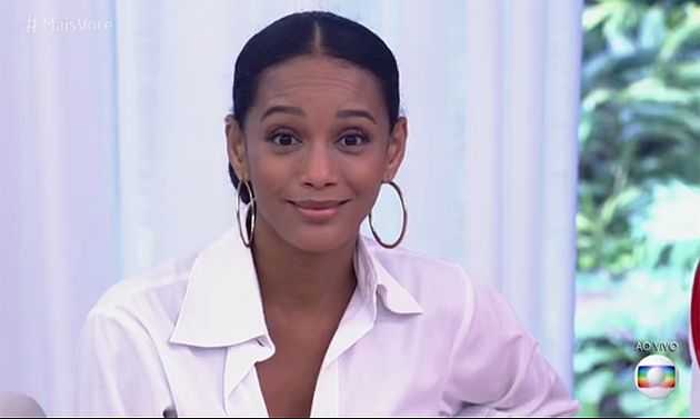 A atriz explicou que não gostava do ingrediente principal da receita: abóbora (Reprodução/TV Globo)
