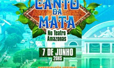 Banda 'Canto da Mata' gravará DVD no Teatro Amazonas