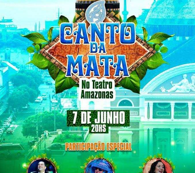 Banda 'Canto da Mata' gravará DVD no Teatro Amazonas