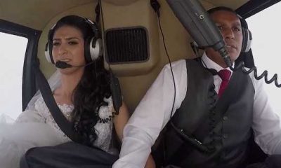 Vídeo mostra queda de helicóptero que matou noiva antes do casamento