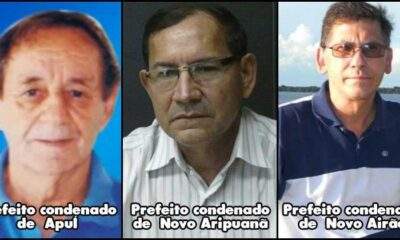 Moradores de Apuí, Novo Airão e Novo Aripuanã deverão votar novos prefeitos