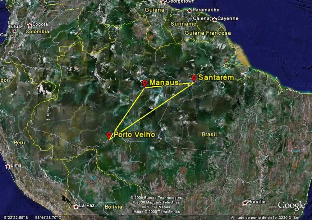 Lenda do Triângulo Amazônico e as Pirâmides Maias / Divulgação