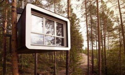 Você teria coragem de se hospedar nestes hotéis no topo de árvores?