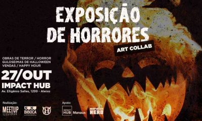 Ilustradores farão uma Exposição de Horrores para comemorar o Halloween em Manaus