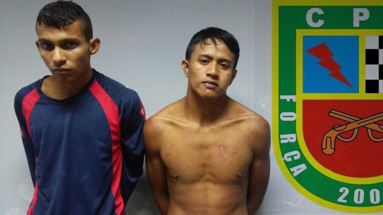Força Tática prende bandidos durante arrastão na Av Torquato Tapajós em Manaus