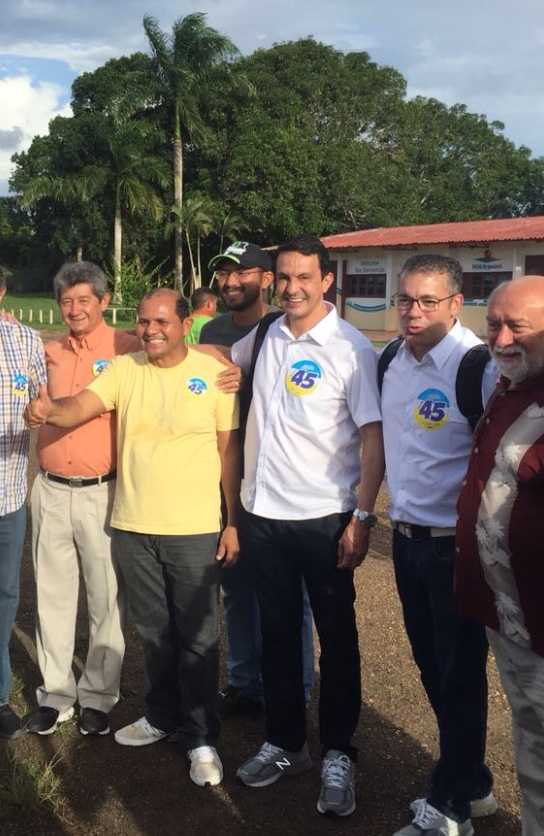 Sidney Leite participa da eleição suplementar de Novo Aripuanã apoiando Jocione Souza / Divulgação