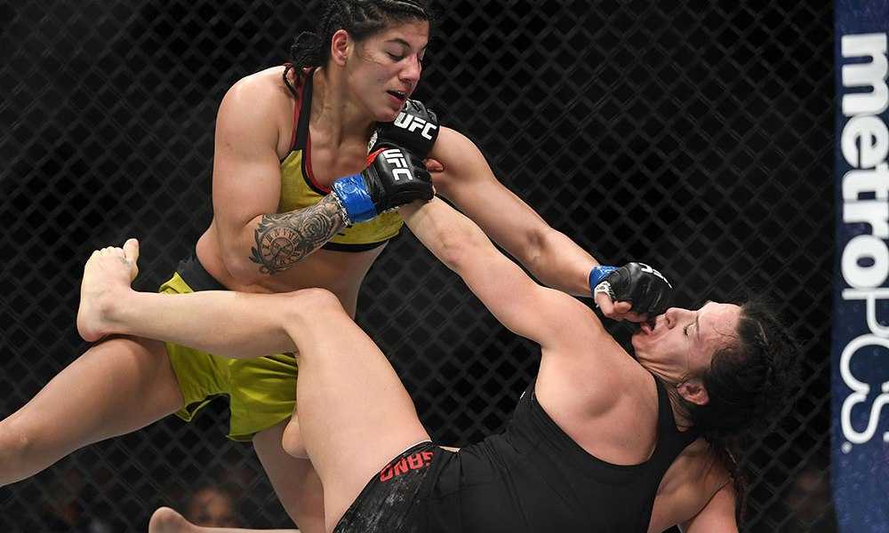 UFC 222: Ketlen Vieira bate a ícone do UFC Cat Zingano / Foto : Divulgação