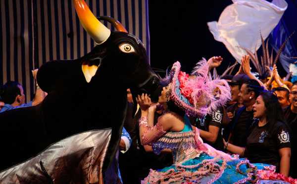 Caprichoso leva sabedoria popular, raízes e cultura ao Teatro Amazonas / Foto: Katiuscia Ferreira
