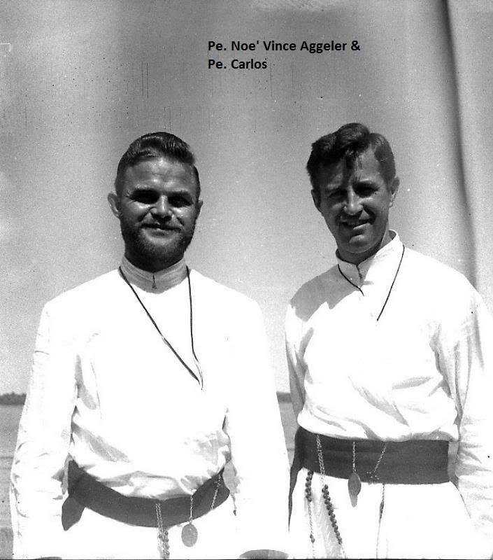 Padre Noé Vice Aggeler e Padre Carlos / Foto : Divulgação
