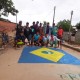 Em Pauini, moradores se unem e usam da criatividade aguardando os jogos da Seleção Brasileira de Futebol / Foto : Divulgação