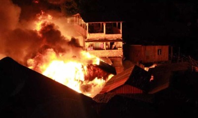Terror: Dezenas de casas são atingidas em incêndio no Educandos, em Manaus