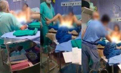 Vídeo mostra médico agredindo uma mulher grávida em maternidade, em Manaus