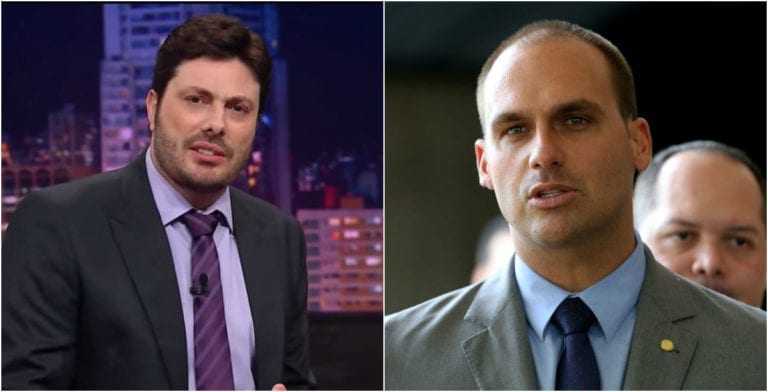 Danilo Gentili esclarece sobre demissão do SBT após crítica a Eduardo Bolsonaro